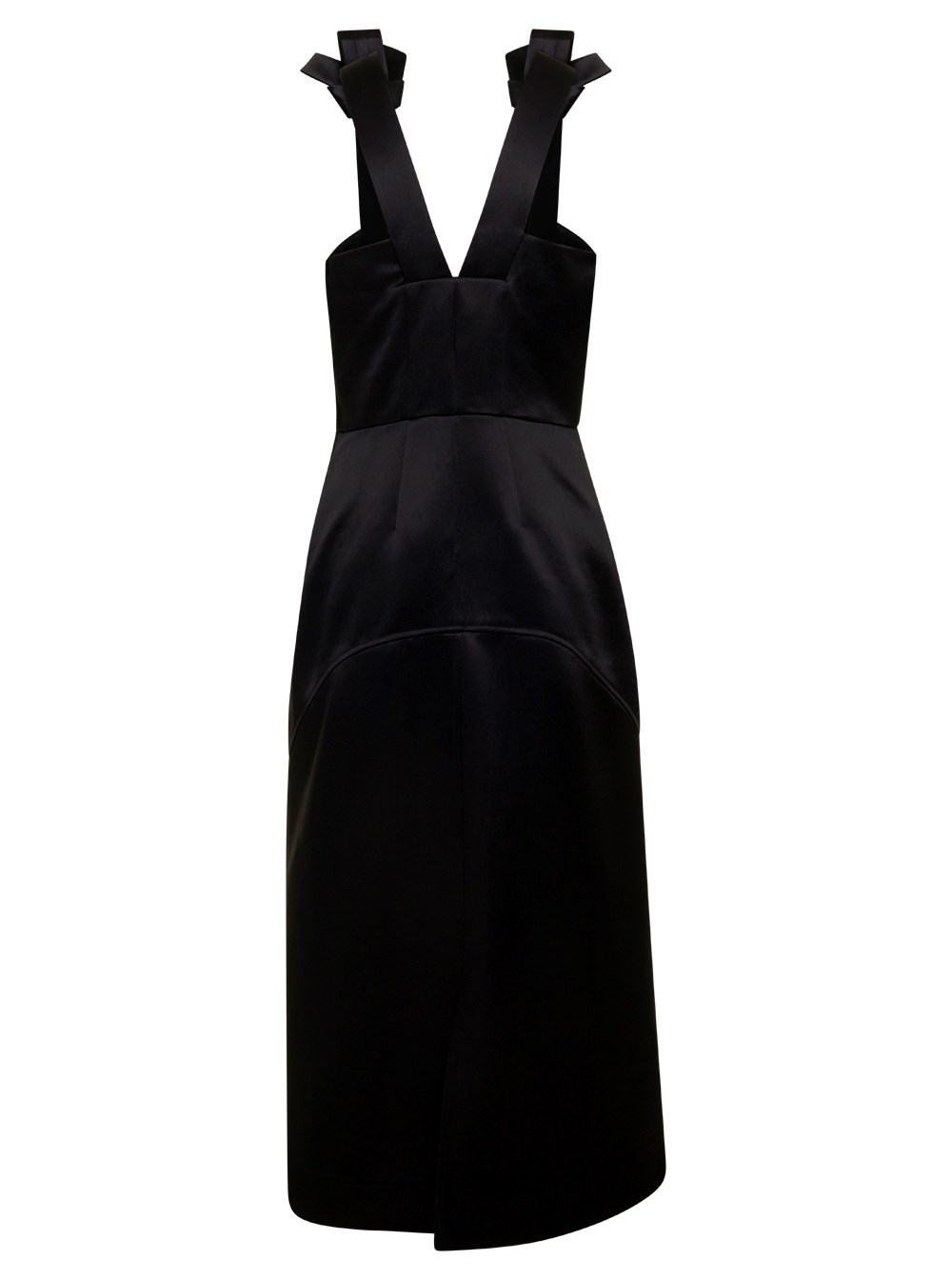 【送料&関税込】Jil Sander Satin Sleeveless Midi Dress Jil sander Satin sleeveless midi dress available on Gaudenzi
