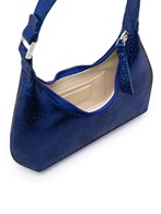 【送料&関税込】BY FAR Blue Baby Amber Mini Bag Disco Dot Le By Far Blue Baby Amber Mini Bag Disco Dot Leather Effect