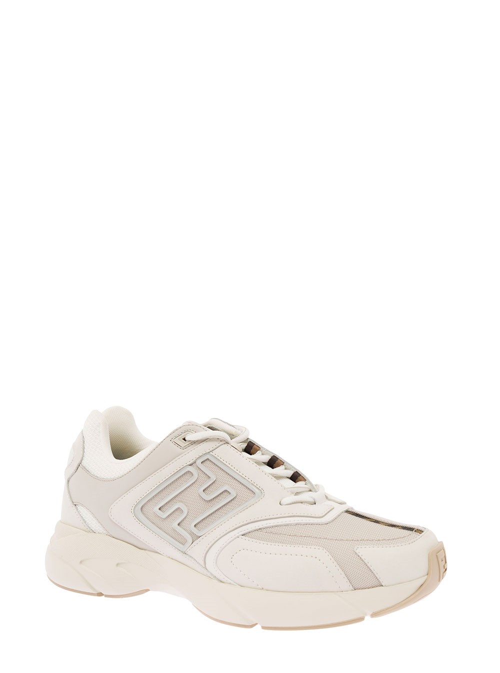 Fendi ◆ Faster Running Sneakers Men's Luxury Sneakers - Black Faster Trainer Sneakers Fendi