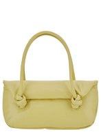 【関税&送料込み】Jil Sander 'Knot Small' Yellow Shoulder Jil sander 'knot small' yellow shoulder bag with laminated