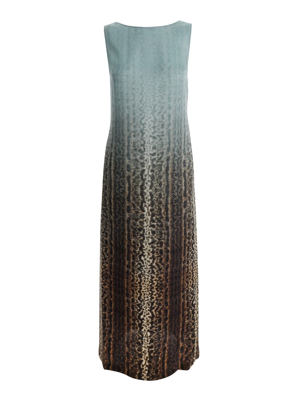 Fendi Multicolor animalier dress in silk woman available on Fendi Multicolor animalier dress in silk woman available on