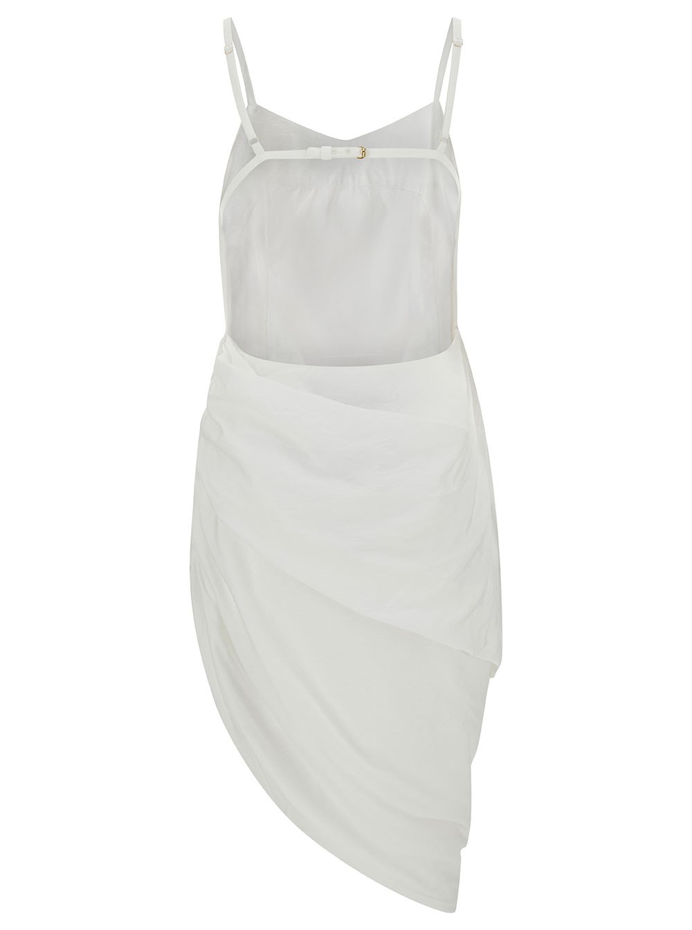 linen dress with pockets and sleeves Tuck Back Dress - Linen Shift Dress main image 0