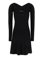 ワンピース LA MINI ROBE PRALU DRESS La Mini Robe Pralu off-shoulder minidress in black
