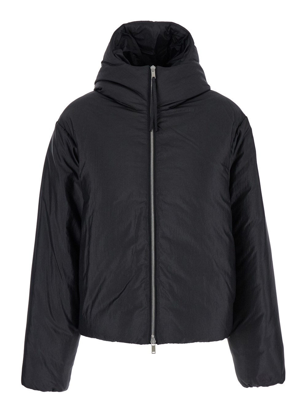 ダウンジャケット・コート Jil Sander FW24 DOWN JACKET 18 (J40AF0142 J70003001) Silk and Nylon Canvas Down Jacket in Black – SVRN