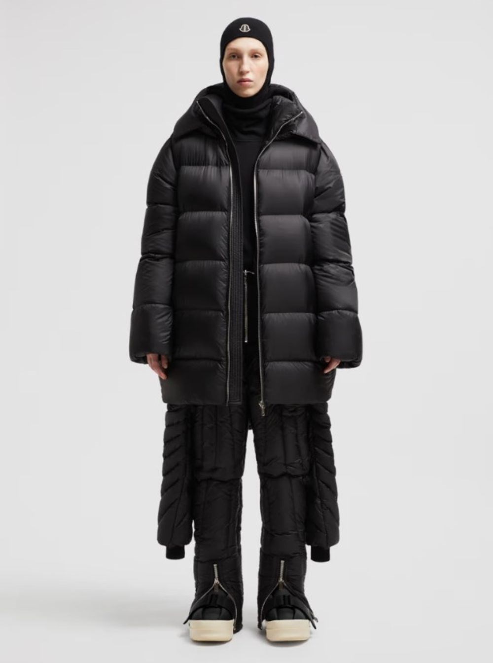 ダウンジャケット・コート MONCLER + RICK OWENS WOMENS CYCLOPIC HOODED LONG DOWN JACKET Moncler x Rick Owens Cyclopic Long Down Coat | Nordstrom