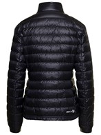 Moncler grenoble 'walibi' black down jacket with logo patch
