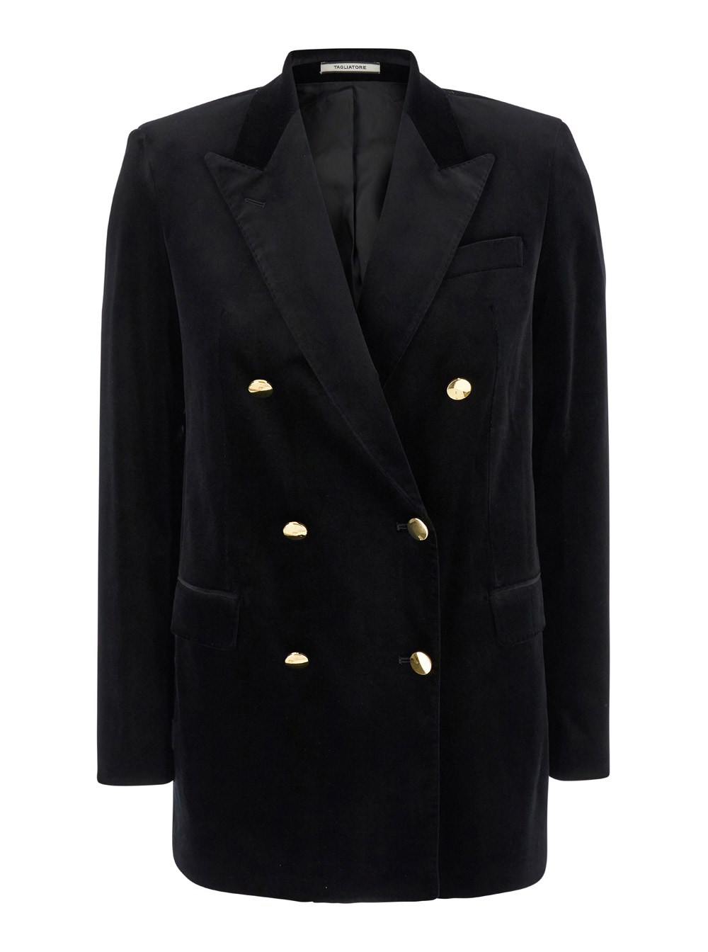 Tagliatore 'jasmine' black double-breasted jacket with