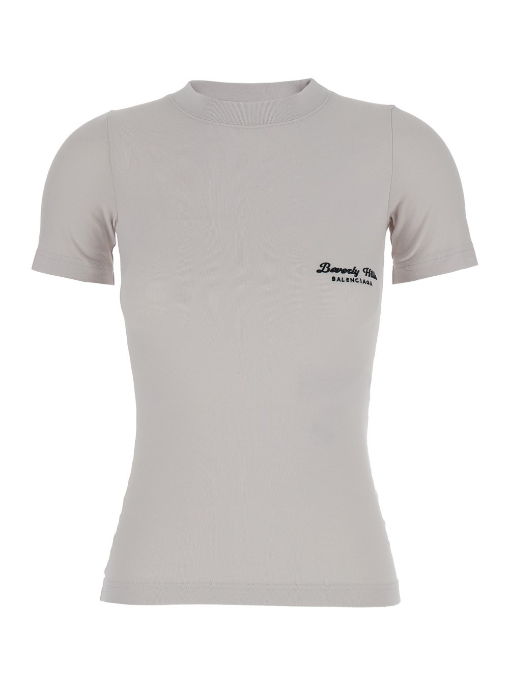 Balenciaga Off white t-shirt with beverly hills embroidery