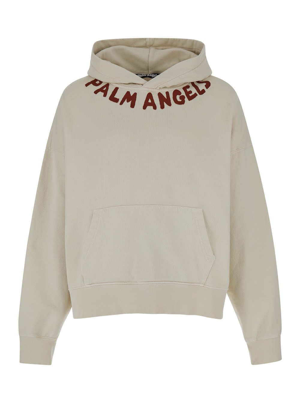 Los Angeles Palm Angels Hoodie Writing On Back Palm Angels White