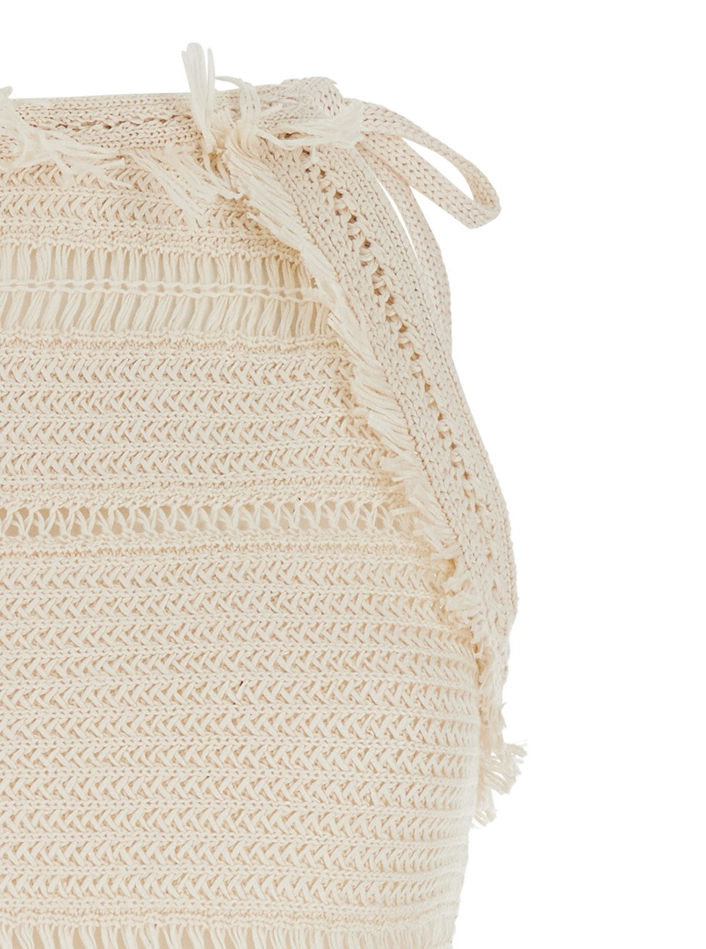 【送料&関税込】Marant Atoile aralia White Dress With Round ARALIA DRESS Woman ecru | ISABEL MARANT Official online store