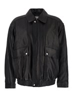 Dunst Unisex oversized vintage leather blouson available on