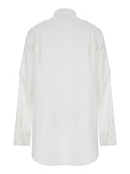 The andamane White shirt with buttons in cotton blend woman