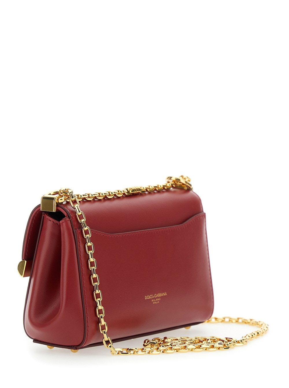 ショルダーバッグ・ポシェット Dolce&Gabbana Small Red Shoulder Bag Marlene Dolce e gabbana 'marlene' red shoulder bag with twist lock