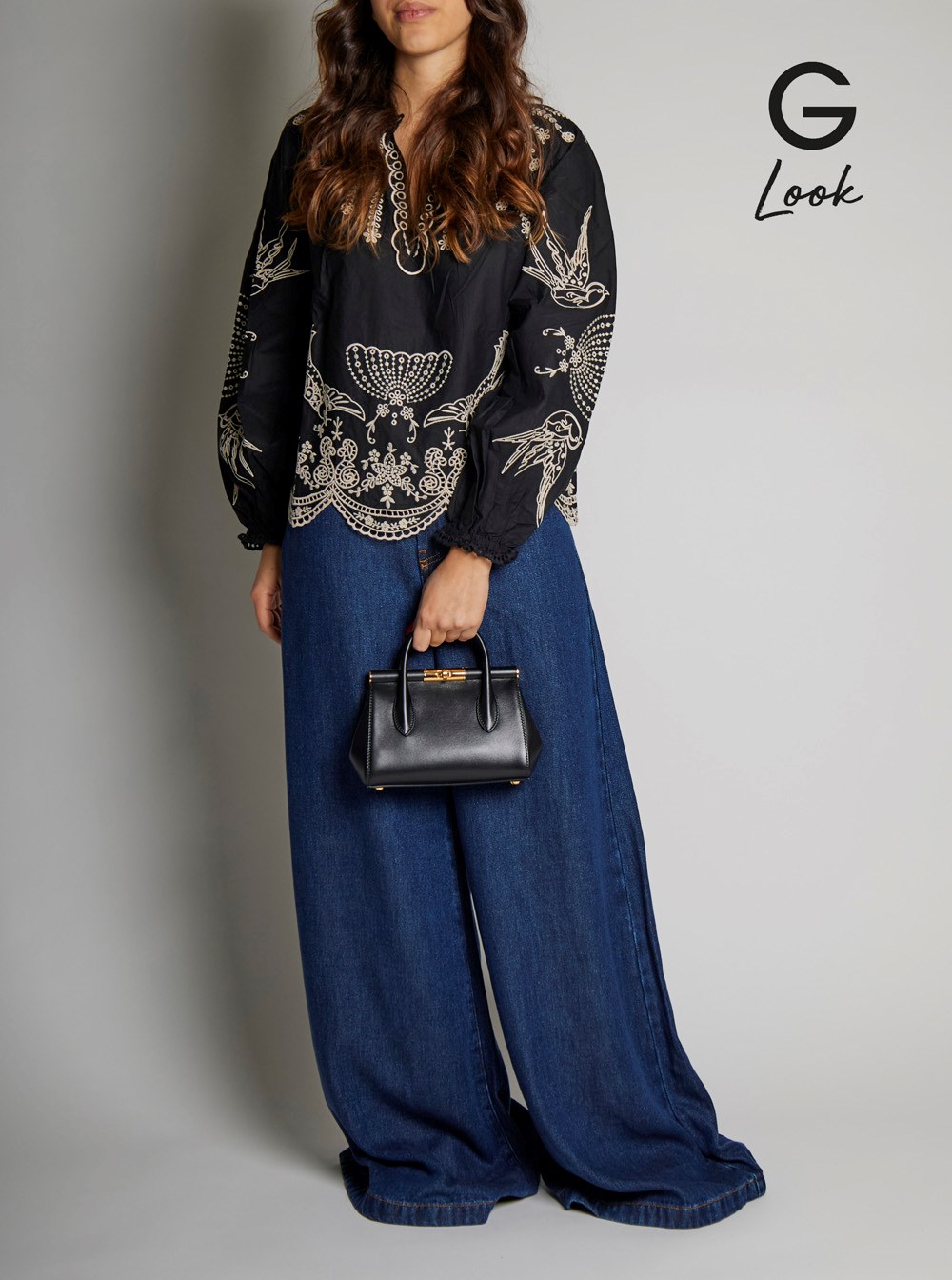 Dolce e gabbana 'marlene small 'black handbag with shoulder