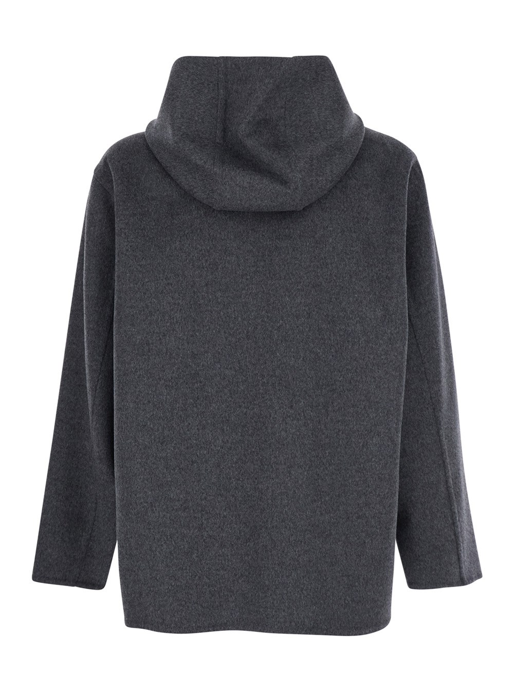 【BOTTEGA VENETA】Dark Grey Wool Oversize Coat Bottega Veneta Dark Grey Wool Oversize Coat - ShopStyle