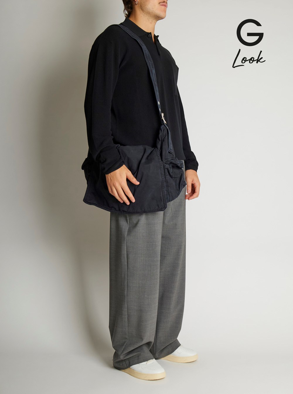 Erl Unisex twill cargo bag woven available on Gaudenzi Boutique