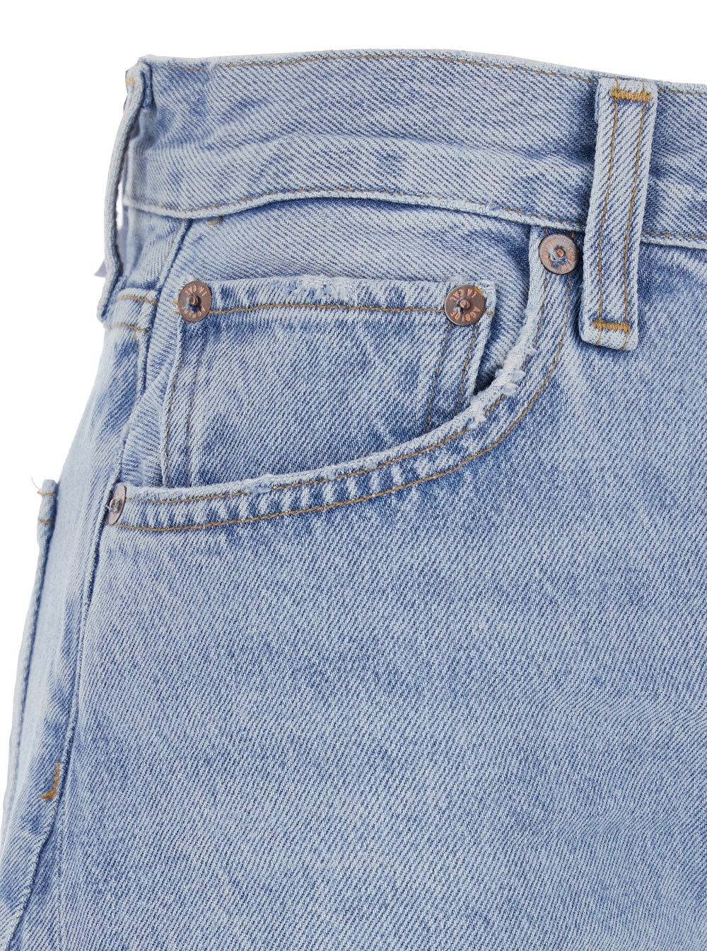 【送料&関税込】AGOLDE luna Light Blue Jeans With Logo Patch Agolde 'luna' light blue jeans with logo patch on the rear