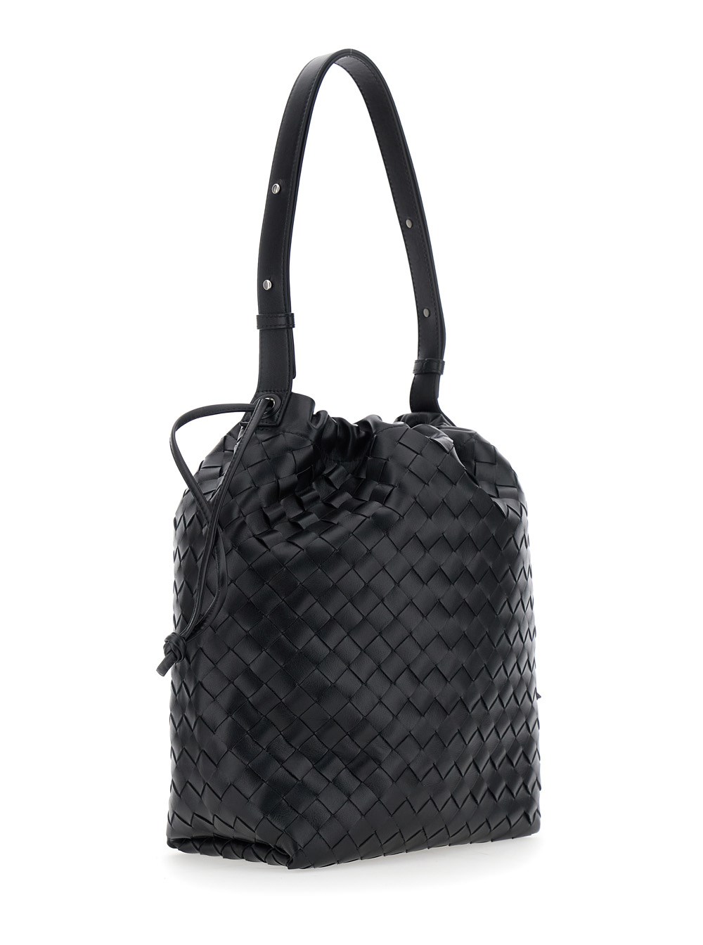 【関税&送料込】Bottega Veneta Shoulder Bag BOTTEGA VENETA Brick Cassette $2900 Navy Shoulder Bag New