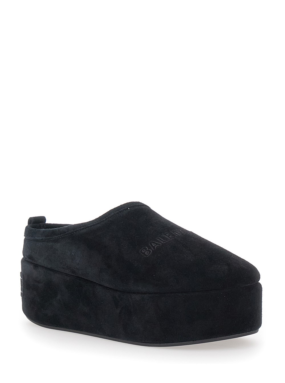 サンダル・ミュール BALENCIAGA FW25 ALASKA PLTF SLIDE (825258 WBFC12200) ホワイト の ウィメンズ Alaska Soft プラットフォーム ミュール