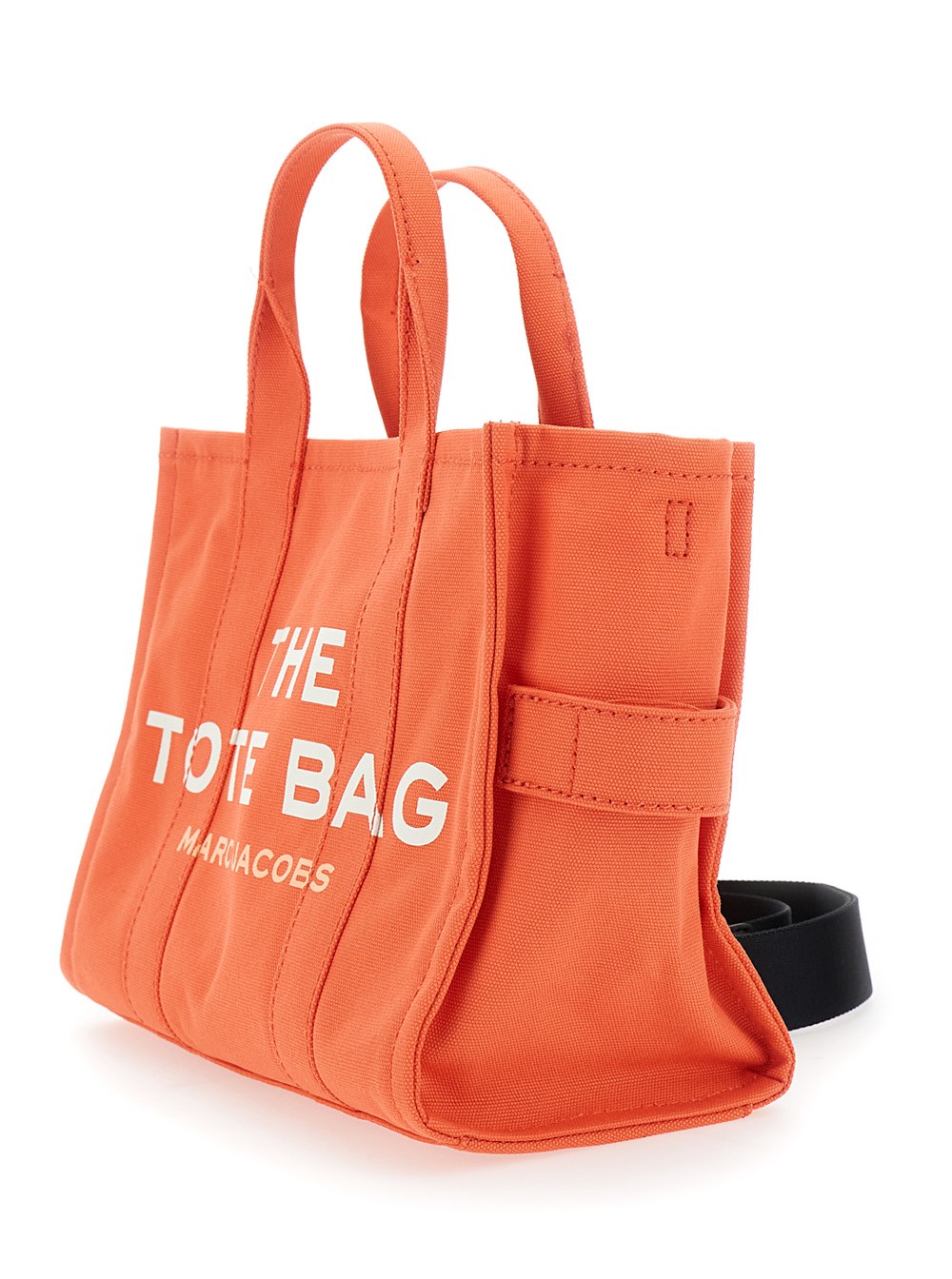 Marc jacobs 'the medium tote' orange tote bag with
