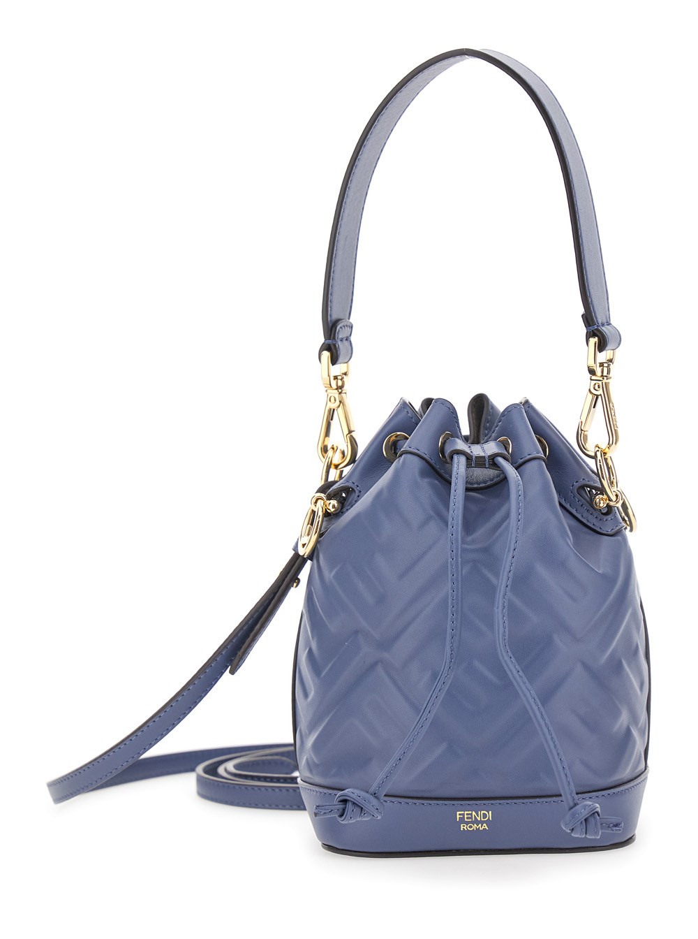 FENDI Mon Tresor ブルーデニム調FFジャカードミニバッグ Mon Tresor Fabric Blue | Fendi