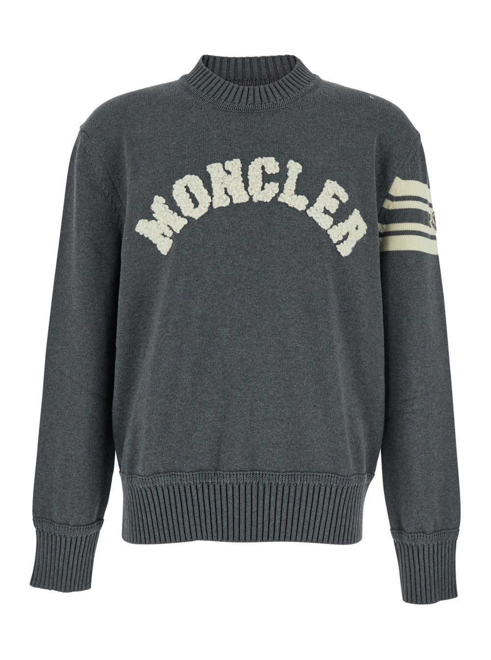 MONCLER ケーブルニットマフラー S ライトグレー MONCLER ケーブルニットマフラー S ライトグレー 楽天市場