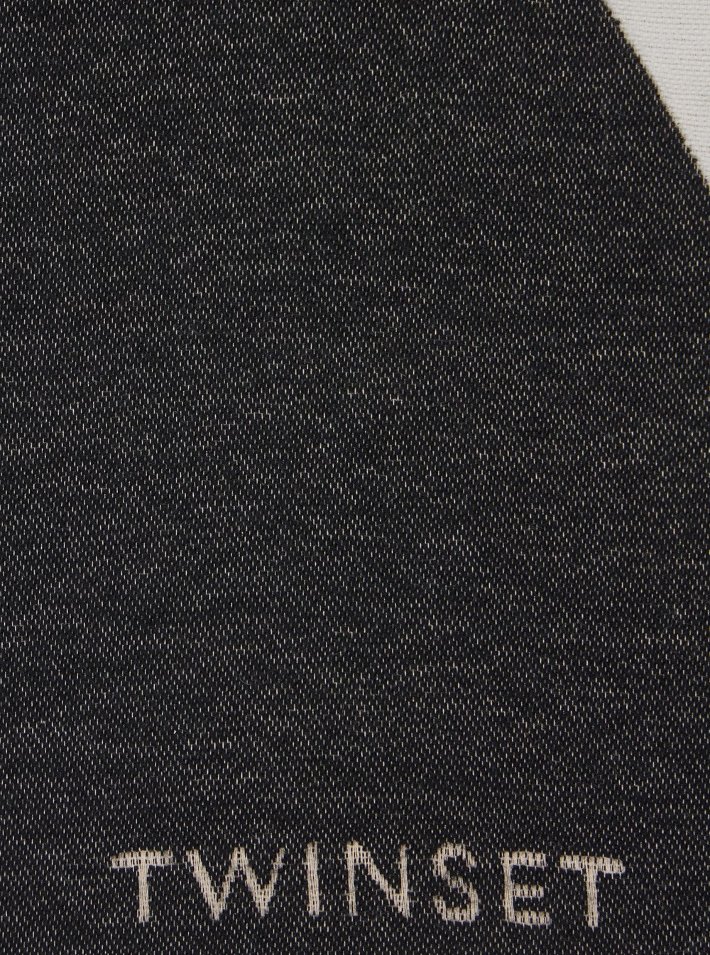 スカーフ TWINSET FW25 STOLA JACQ. OVAL (252TA4270 12649) Twinset Stola jacq. oval available on Gaudenzi Boutique - 168750