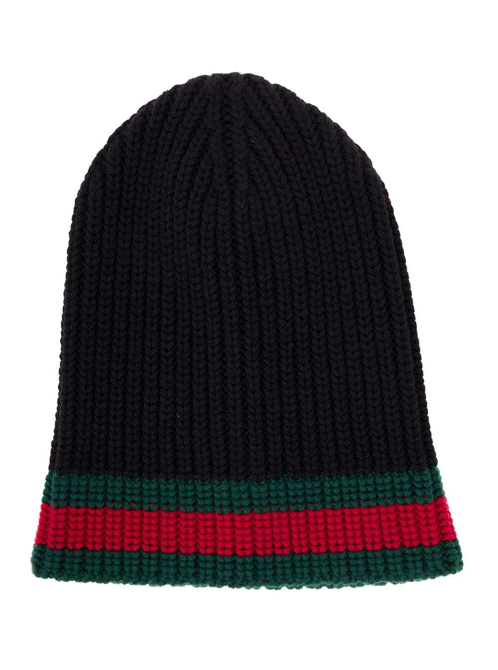 帽子 gucci beanie black M Gucci Patch Logo Beanie Black - US