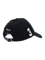 Polo ralph lauren Black baseball cap with maxi pony on the front